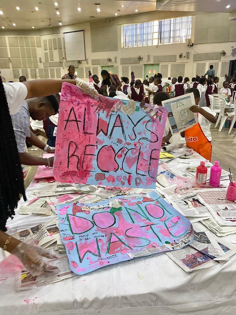 Students gathered in a climate-safe school dialogue session